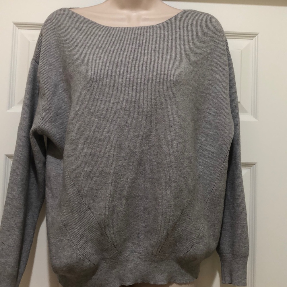 EUC Dip Light Grey Sweater Size L